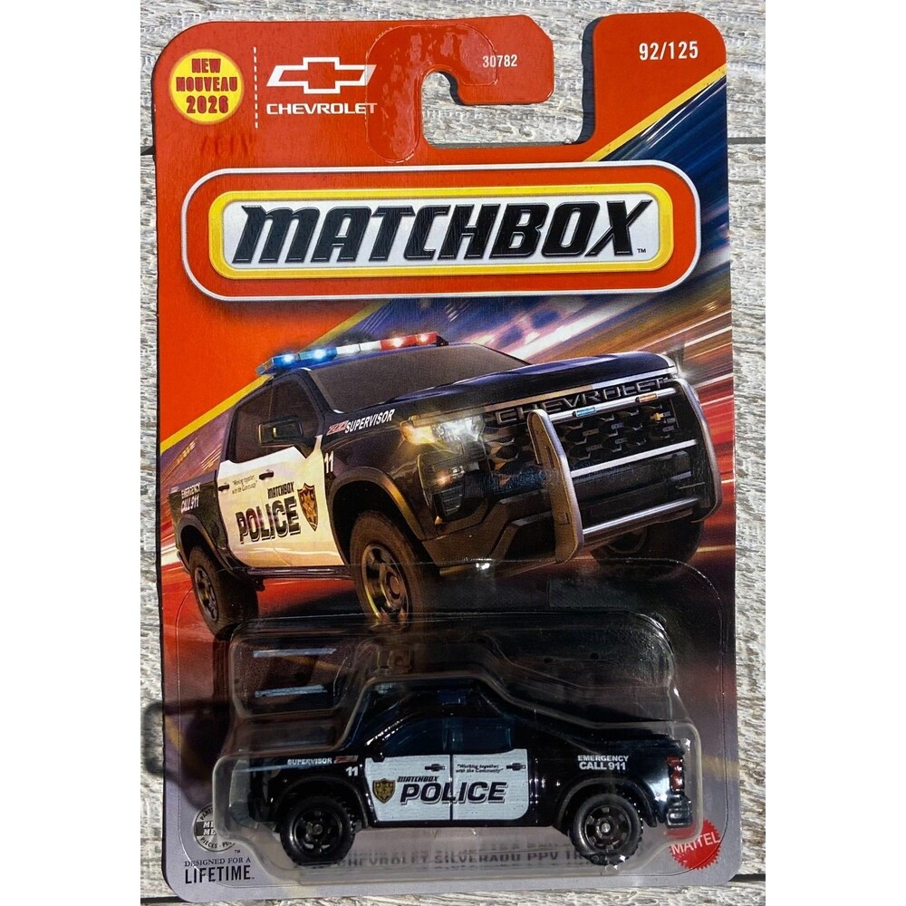 2026 Matchbox - #92 2024 Chevrolet Silverado PPV Truck
